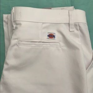 White dickies uniform pants
